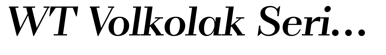 WT Volkolak Serif Display Medium Italic